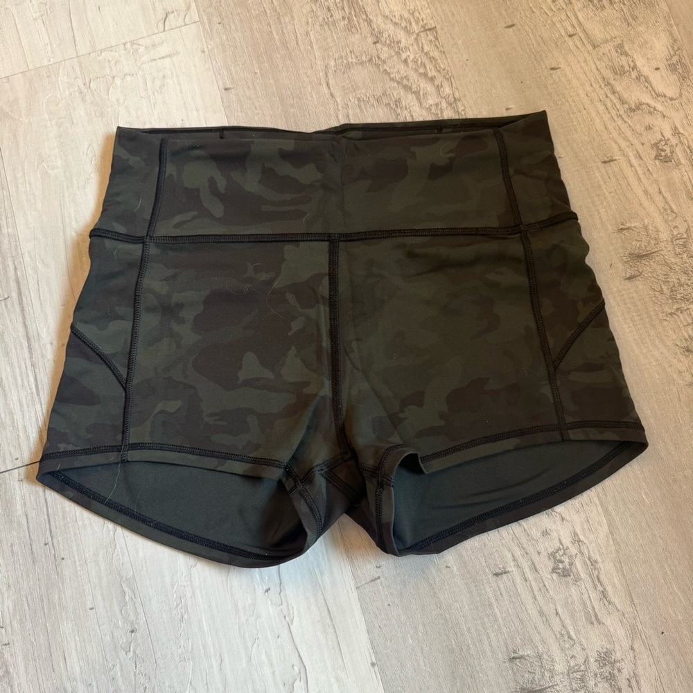 lululemon Camo Athletic Shorts